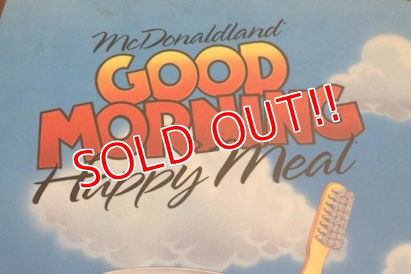 画像2: ct-190501-51 McDonald's / 1990 Translite "Good Morning Happy Meal"