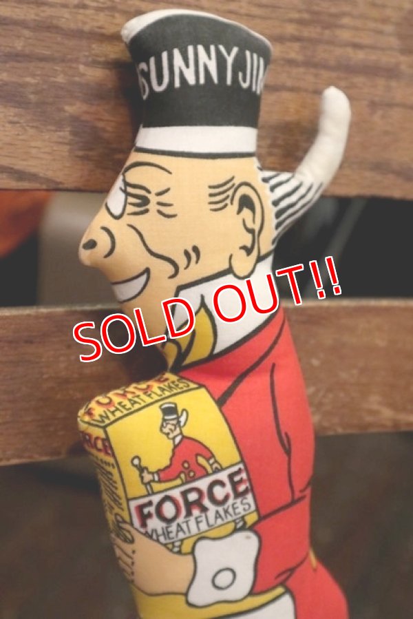 画像2: ct-190501-42 Force / Sunny Jim Cereal 1970's Pillow Doll