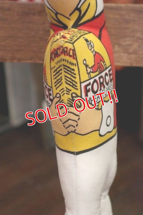 画像6: ct-190501-42 Force / Sunny Jim Cereal 1970's Pillow Doll