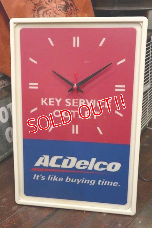 画像2: dp-190508-07 AC Delco / Lighted Sign Clock