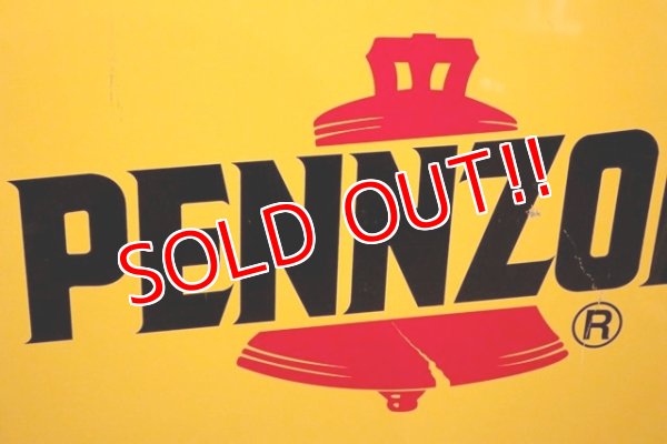 画像7: dp-190508-04 PENNZOIL / "ASK FOR IT" W-side Sign