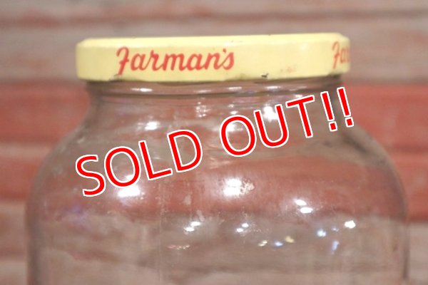 画像3: dp-190522-09 Farman's / Vintage Pickles Bottle