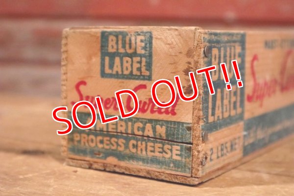 画像3: dp-190522-06 BLUE LABEL / Vintage Cheese Box