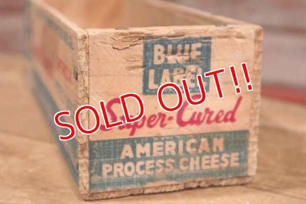 画像4: dp-190522-06 BLUE LABEL / Vintage Cheese Box