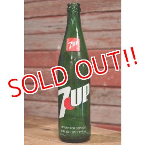 画像: dp-111026-14 7up / 1970's 16 fl oz Bottle 