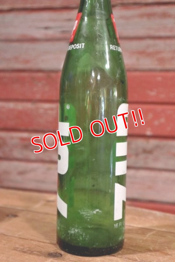 画像6: dp-111026-14 7up / 1970's 16 fl oz Bottle 