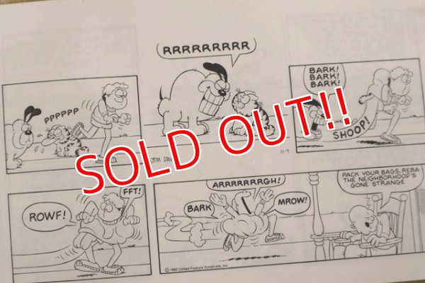 画像5: ct-190522-03 Garfield / 1980's Comic "tips the scales"