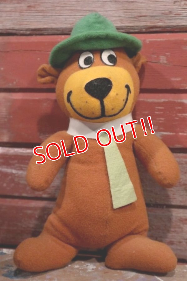 画像1: ct-190605-02 Yogi Bear / Mighty Star 1980's Plush Doll