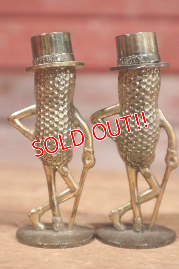 画像5: ct-190605-86 Planters / Mr.Peanuts 150's-1960's Salt & Pepper (Gold)