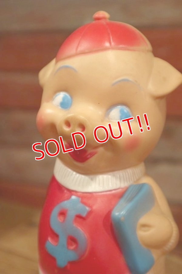 画像2: ct-190605-06 Unknown / Vintage ＄Pig Coin Bank