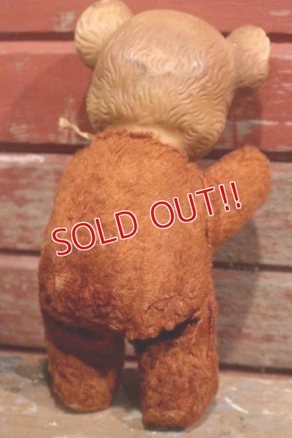 画像5: ct-190605-68 Vintage Bear Rubber Face Doll