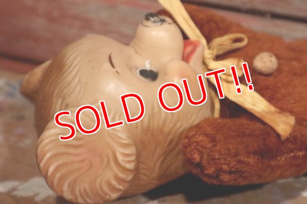 画像4: ct-190605-68 Vintage Bear Rubber Face Doll
