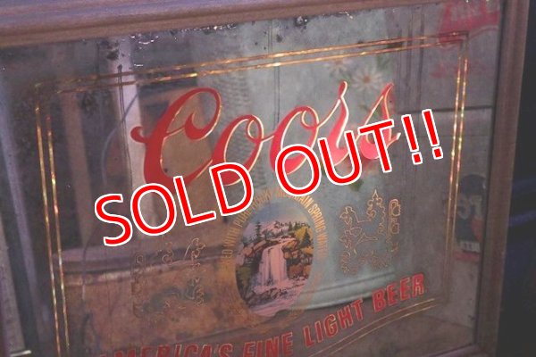 画像6: dp-190601-12 Coors Beer / 1980's Lighted Pub Mirror