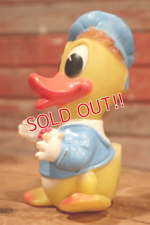 画像2: ct-190605-37 Donald Duck / Ledraplastic 1960's Squeaky Doll (S)