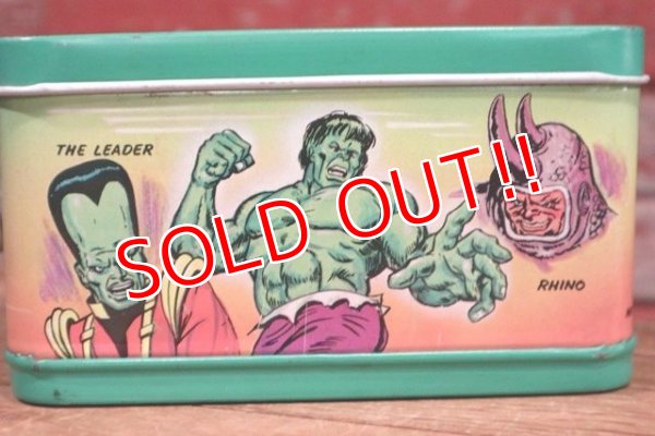 画像6: ct-190605-78 The Incredible Hulk / Aladdin 1978 Metal Lunch Box