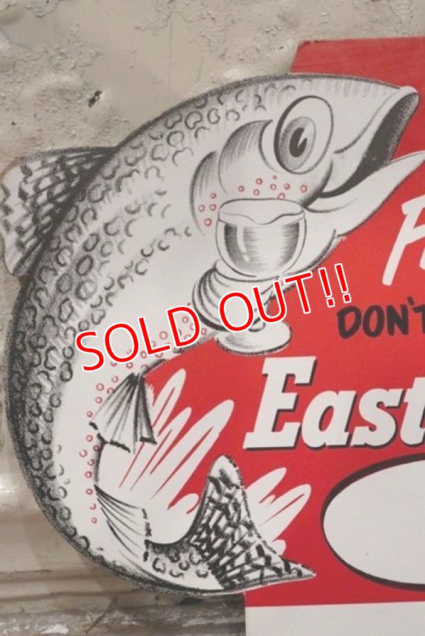 画像2: dp-190601-11 Pabst Brewing / Eastside Beer 1960's Cardboard Sign