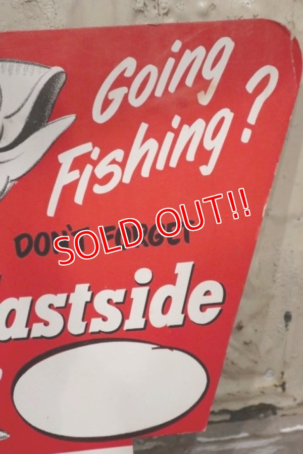 画像3: dp-190601-11 Pabst Brewing / Eastside Beer 1960's Cardboard Sign