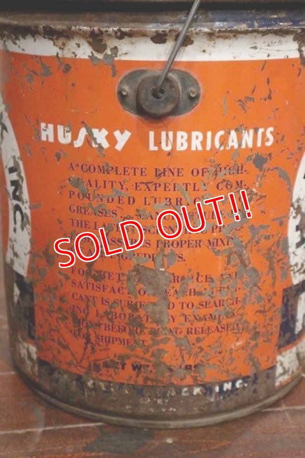 画像6: dp-190601-05 HUSKY / 1956 5 U.S.Gallons Motor Oil Can