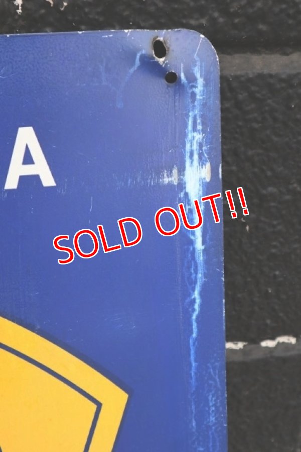 画像10: dp-190601-16 California GOLD SHIELD / Smog Check Station 1980's〜Metal Sign