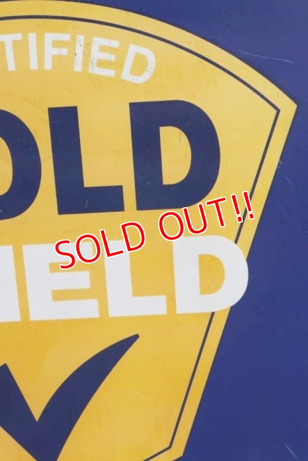 画像4: dp-190601-16 California GOLD SHIELD / Smog Check Station 1980's〜Metal Sign