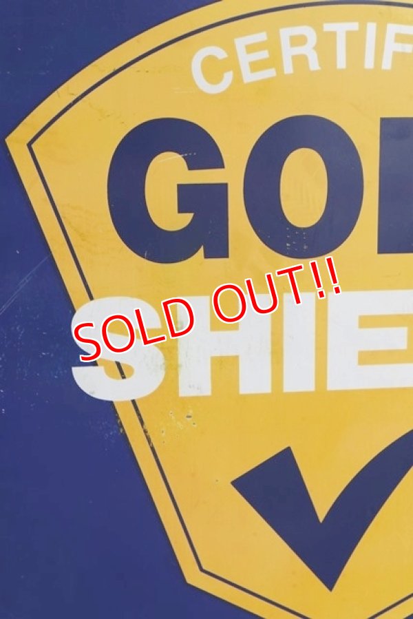 画像3: dp-190601-16 California GOLD SHIELD / Smog Check Station 1980's〜Metal Sign