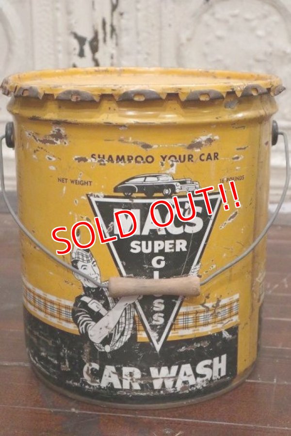 画像3: dp-190601-09 MAC'S SUPER GLOSS / 1959 5 U.S.Gallons Car Wash Can