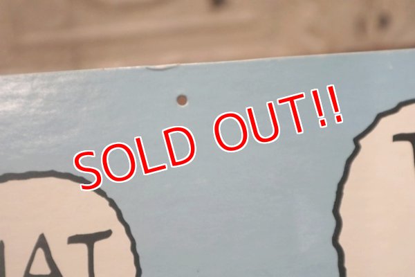 画像7: ct-190605-89 PEANUTS / McDonald's 1990 Meal Toy Cardboard Sign "Lucy& Linus"