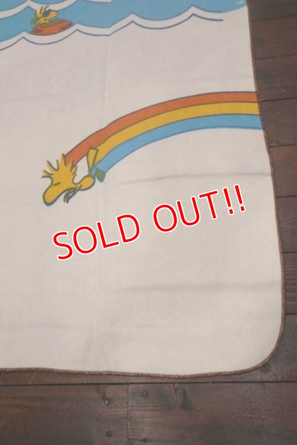 画像6: ct-190605-70 Snoopy & Woodstock / Chatham 1970's Blanket