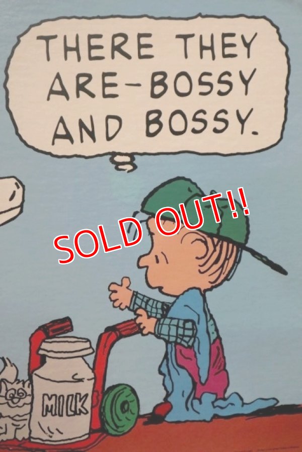 画像4: ct-190605-89 PEANUTS / McDonald's 1990 Meal Toy Cardboard Sign "Lucy& Linus"