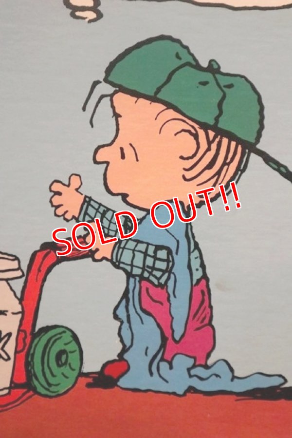 画像5: ct-190605-89 PEANUTS / McDonald's 1990 Meal Toy Cardboard Sign "Lucy& Linus"