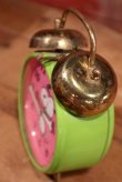 画像4: ct-190605-11 Snoopy / Blessing 1970's Alarm Clock "Green×Pink"