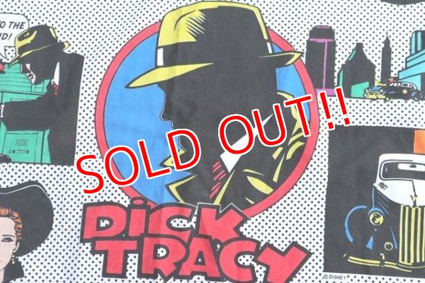 画像3: ct-190605-44 Dick Tracy / 1990's Flat Sheet (Twin)