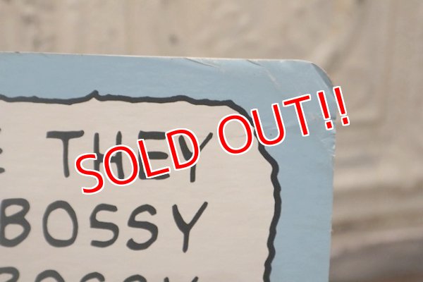 画像6: ct-190605-89 PEANUTS / McDonald's 1990 Meal Toy Cardboard Sign "Lucy& Linus"