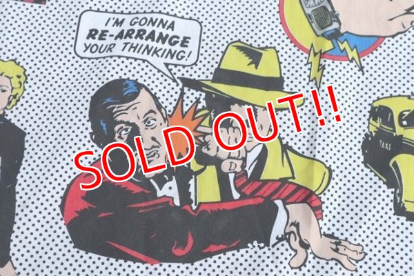 画像5: ct-190605-44 Dick Tracy / 1990's Flat Sheet (Twin)