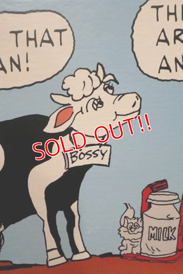 画像3: ct-190605-89 PEANUTS / McDonald's 1990 Meal Toy Cardboard Sign "Lucy& Linus"