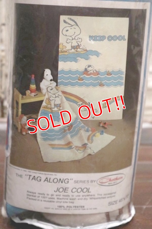 画像12: ct-190605-70 Snoopy & Woodstock / Chatham 1970's Blanket