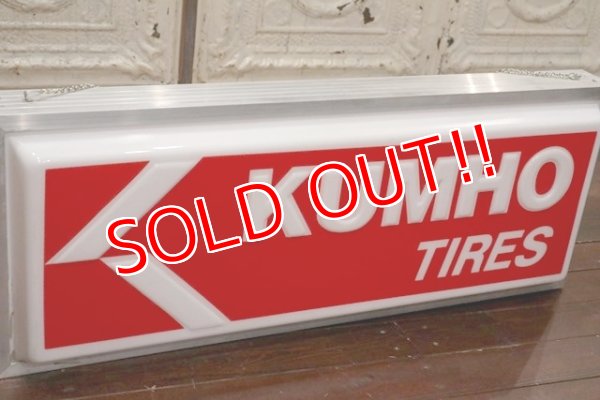 画像3: dp-190508-11 KUMHO TIRES / 1980's〜Hanging Sign