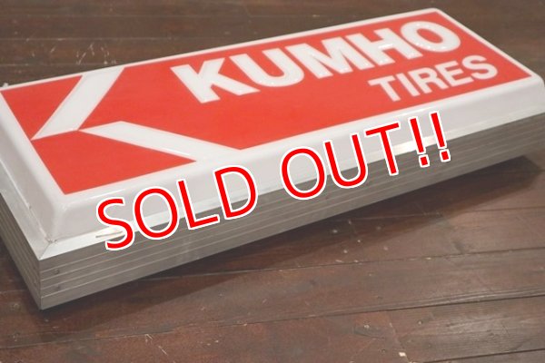 画像6: dp-190508-11 KUMHO TIRES / 1980's〜Hanging Sign