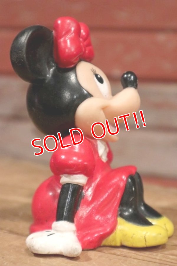 画像4: ct-190605-47 Minnie Mouse / 1990's Soft Vinyl Figure