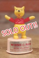 画像: ct-160901-151 Winnie the Pooh / Kohner Bros 1970's Mini Push Puppet