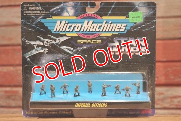 画像1: ct-190701-09 STAR WARS / Galoob 1990's Micro Machines "Imperial Officers"