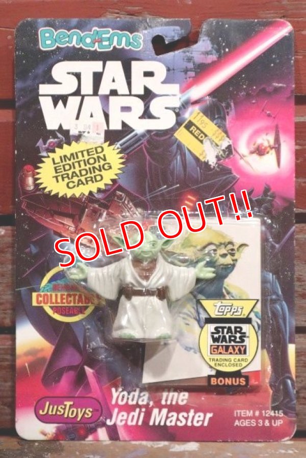 画像1: ct-190701-02 Yoda / Just Toys 1993 Bendable Figure