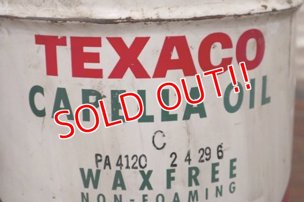 画像3: dp-190701-03 TEXACO / 1966 5 U.S.Gallons Motor Oil Can