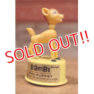 画像: ct-160901-151 Bambi / Kohner Bros 1970's Mini Push Puppet