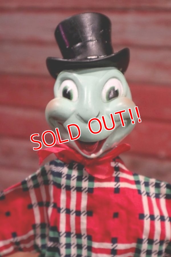 画像2: ct-190701-17 Jiminy Cricket / 1950's Hand Puppet
