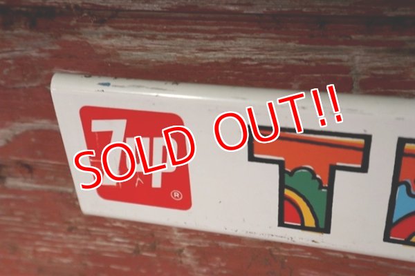 画像5: dp-190701-40 7up / THE UNCOLA 1970's Metal Sign