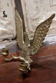 画像3: dp-190522-02 Vintage Brass Eagle Candle Holder