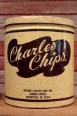 画像1: dp-190701-28 Charles Chips / Vintage Potato Chips Can