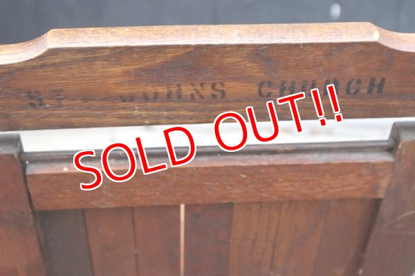 画像7: dp-190701-17 Vintage Wood Folding Chair