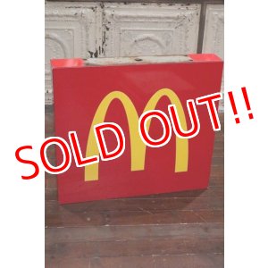 画像: dp-190701-39 【PRICE DOWN!!】McDonald's / Store Display Sign